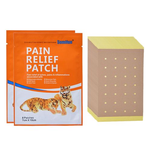 16Pcs Chinese Tiger Lumbar Plaster Back Pain Relief Aches Patches