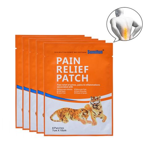 16Pcs Chinese Tiger Lumbar Plaster Back Pain Relief Aches Patches