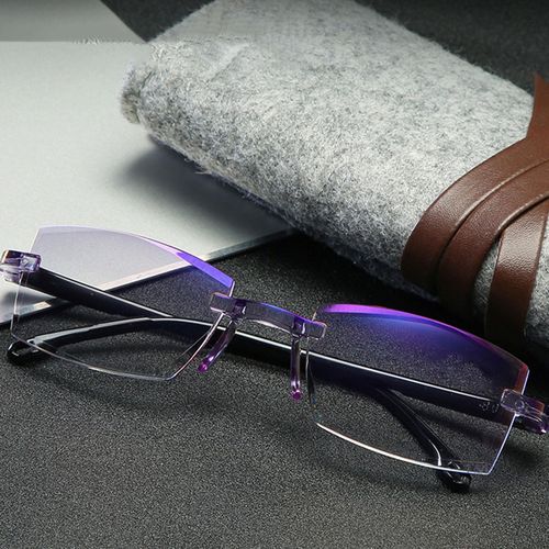 Bifocal Reading Glasses Blue Light Blocking Lightweight For 150°
