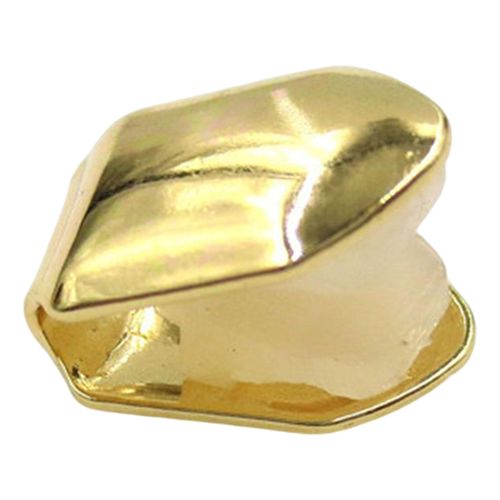 Hip Hop Grills Fake Teeth Rapper Fancy Dress Gold