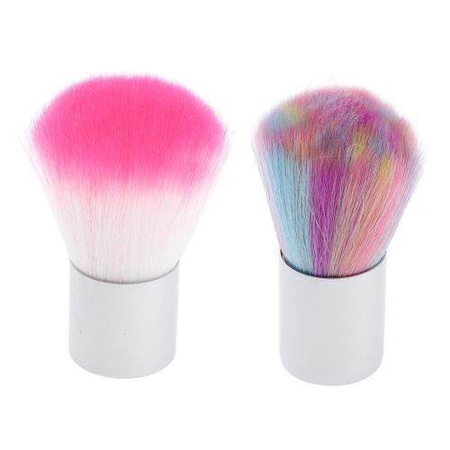 Nail Brush Neck Duster Clean Brush Barber Stylist Rainbow