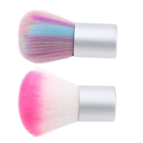 Nail Brush Neck Duster Clean Brush Barber Stylist Rainbow