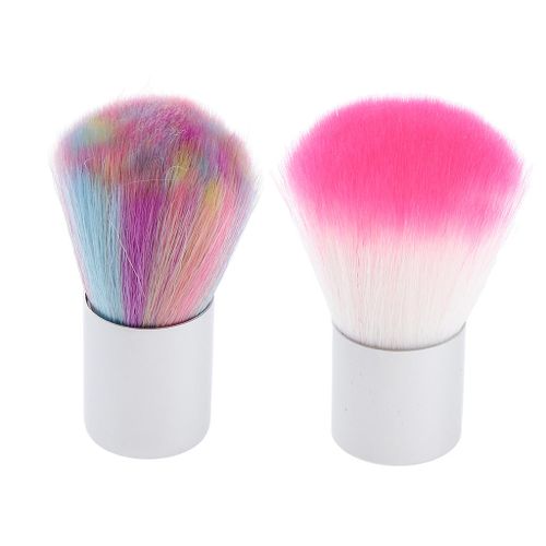 Nail Brush Neck Duster Clean Brush Barber Stylist Rainbow