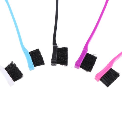 5 Girls Baby Edge Control Brush Double Sided Comb Hair Gel Dyeing Soft