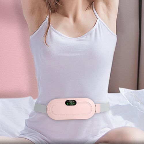 Electric Heating 4 Vibration Massage Modes for  Period Pink