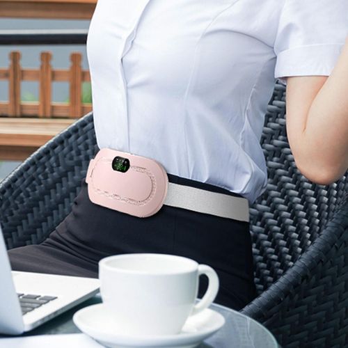 Electric Heating 4 Vibration Massage Modes for  Period Pink