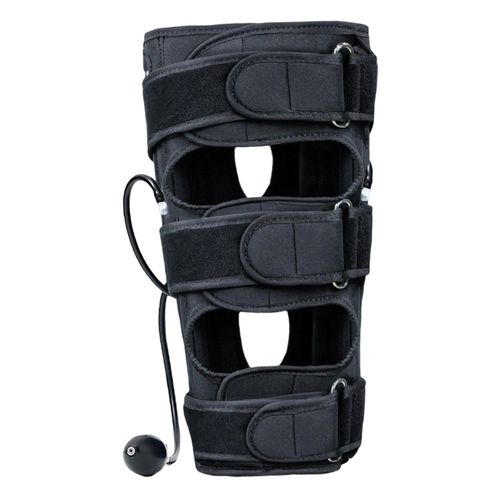Leg Corrector Straps Detachable Aluminum Strip Black for For Adults