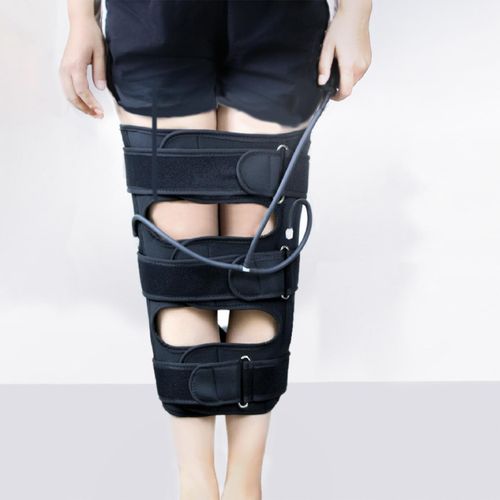 Leg Corrector Straps Detachable Aluminum Strip Black for For Adults