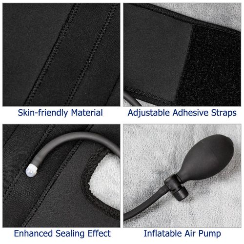 Leg Corrector Straps Detachable Aluminum Strip Black for For Adults