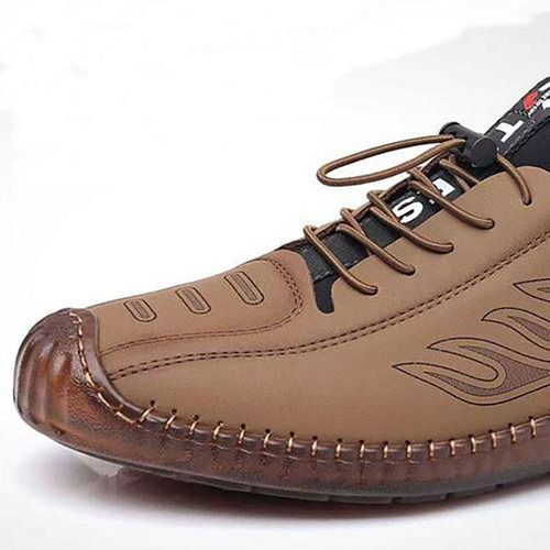 Men's Loafers & Slip-Ons Casual Soft Sole Shoes - Brown