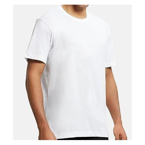 5 Pack Short Sleeve Crew Neck T-Shirts - Black, White, Army Green , Navy Blue, Maroon
