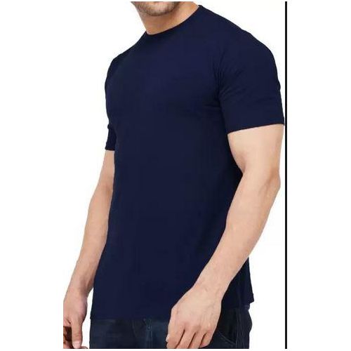 5 Pack Short Sleeve Crew Neck T-Shirts - Black, White, Army Green , Navy Blue, Maroon