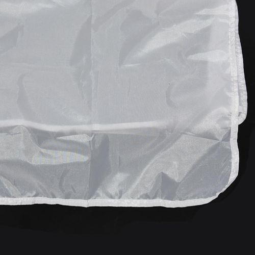 Salon Hairdressing Barber Chair Back Cover Hair Plastic PVC White