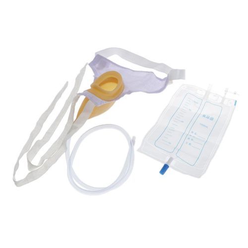 Reuseable Male Urinal Pee Holder Bag Fractures Incontinent Aid