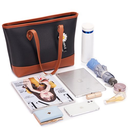 Mateamoda 4 PCS Women Bags Ladies Bags Handbags Purse Shoulder Bags Tote Bags