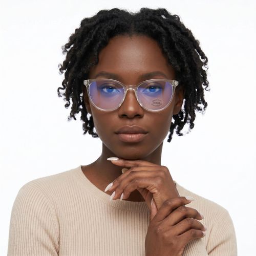 Anti Blue Light Glasses For Anti Eyestrain UV400 - White