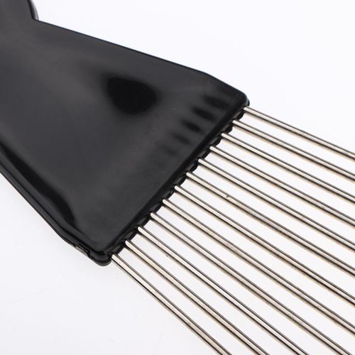Salon Hair Styling Afro Styling Comb Metal For Women 15cm