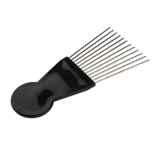 Salon Hair Styling Afro Styling Comb Metal For Women 15cm
