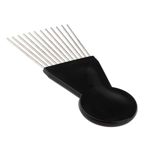 Salon Hair Styling Afro Styling Comb Metal For Women 15cm