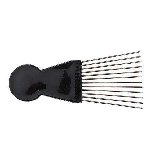 Salon Hair Styling Afro Styling Comb Metal For Women 15cm