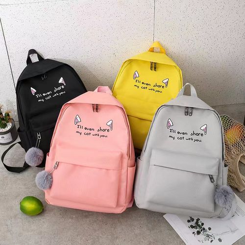 Backpack 5 In 1 Multi Functional School Backpack-ME-Black
