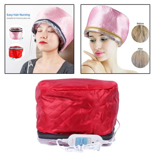 Hair Heating Caps Steamer 3-Modes Adjustable Size Beauty