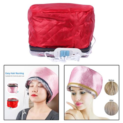 Hair Heating Caps Steamer 3-Modes Adjustable Size Beauty