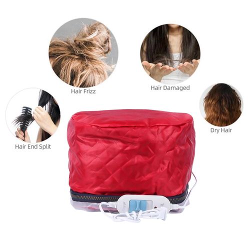 Hair Heating Caps Steamer 3-Modes Adjustable Size Beauty