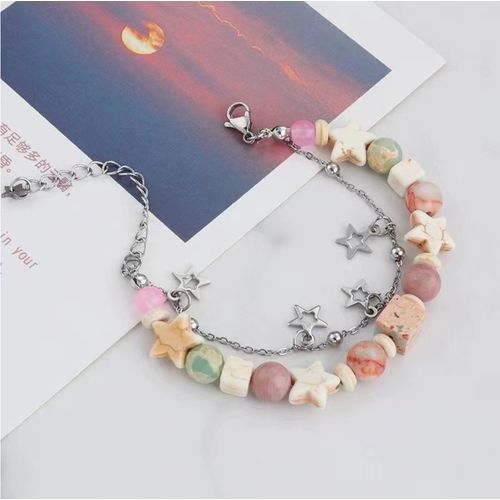 Double Layer Star Bracelet For Women Fashion Jewelry