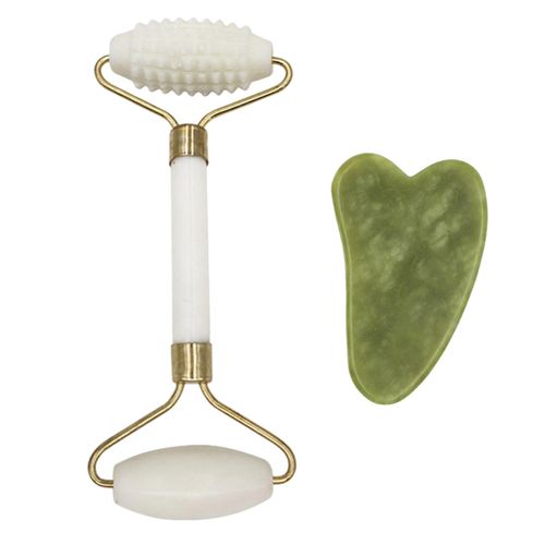 Jade Roller  And Gua Sha Set - Beauty