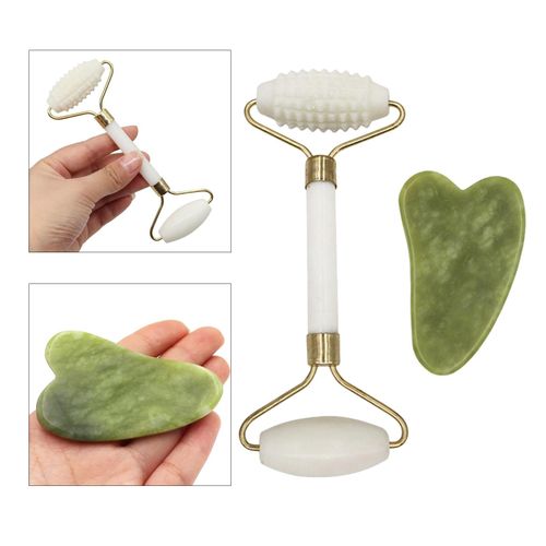 Jade Roller  And Gua Sha Set - Beauty