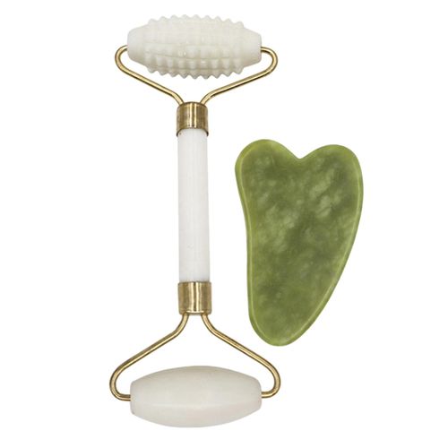 Jade Roller  And Gua Sha Set - Beauty