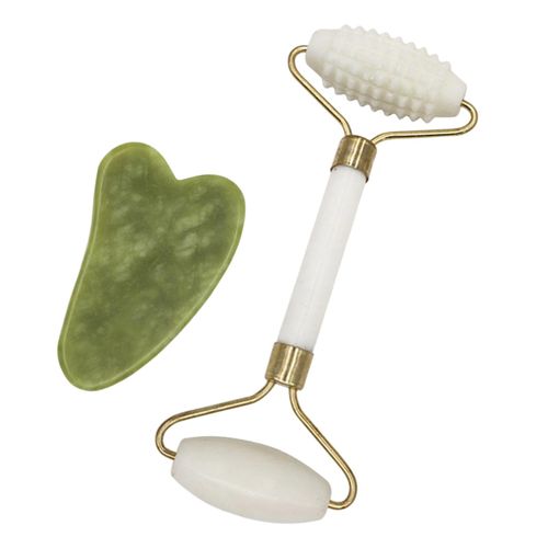 Jade Roller  And Gua Sha Set - Beauty
