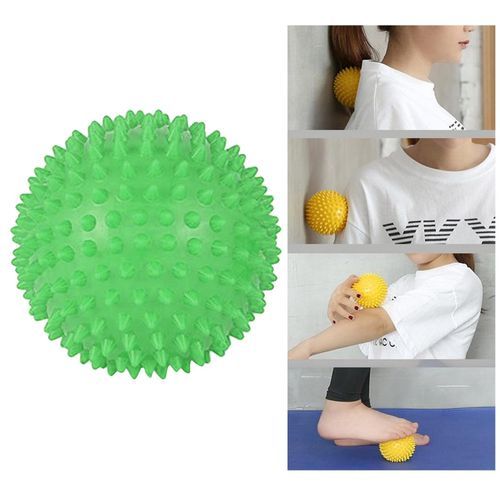 Spiky Rear Body  Ball Deep Tissue  7.5 Cm Green