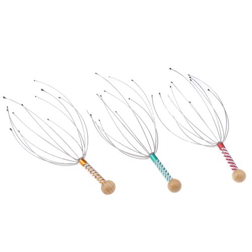 Shape Scalp Massager Tool For A Head Hair Scratcher