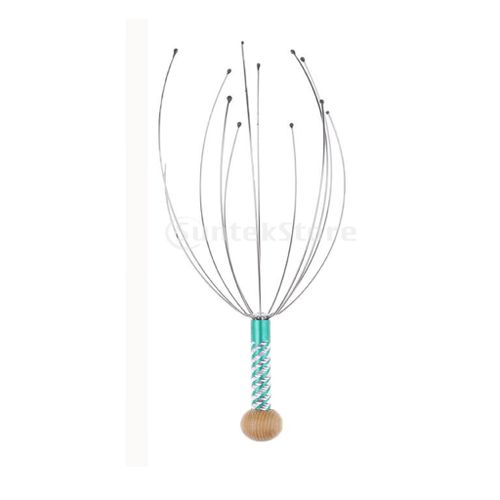 Shape Scalp Massager Tool For A Head Hair Scratcher
