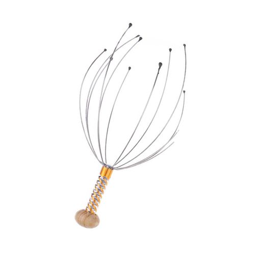 Shape Scalp Massager Tool For A Head Hair Scratcher
