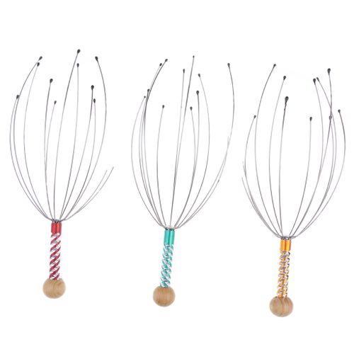Shape Scalp Massager Tool For A Head Hair Scratcher