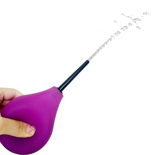 224ml Silicone Douche Cleaner Enema Bulb Kit - Comfortable - Easy