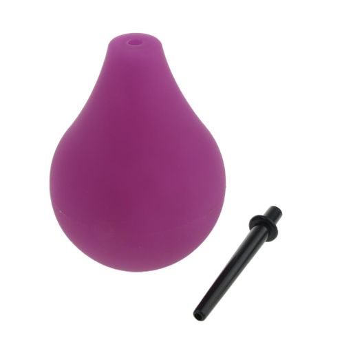 224ml Silicone Douche Cleaner Enema Bulb Kit - Comfortable - Easy