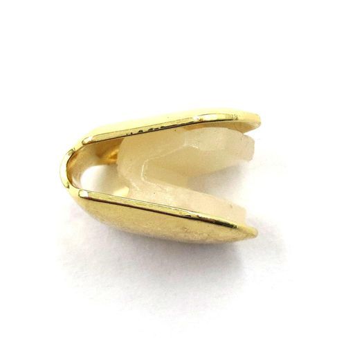 Single Tooth CAPs Hip Hop Grills for Teeth Mouth Rapper Party Gold