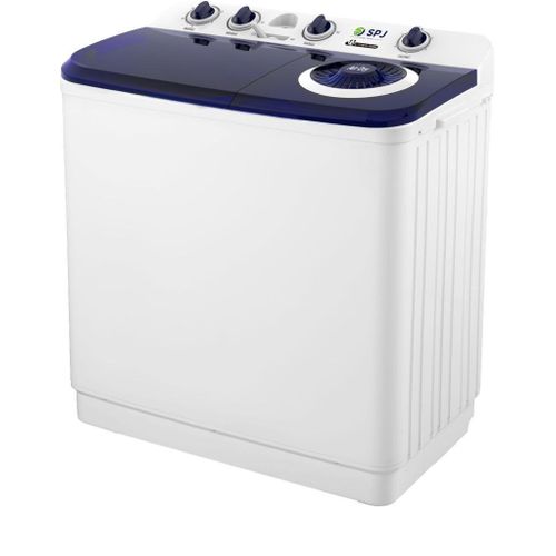 SPJ 10kg Twin Tub Washing Machine - White