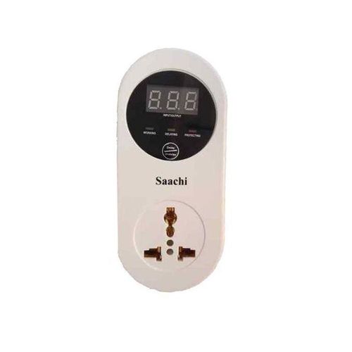 Saachi 15 Amps Voltage/Power Guard (All Electronic Equipment guard) - White(1 YR WRTY)