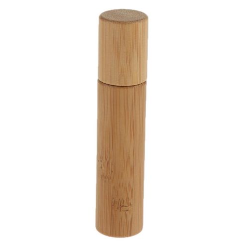 10ml Natural Bamboo Empty Essential Oil Makeup Liquids Rollerball