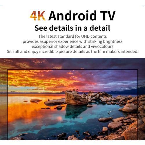 Hikers 50'' Inch Frameless Android Smart 4K LED TV - Black
