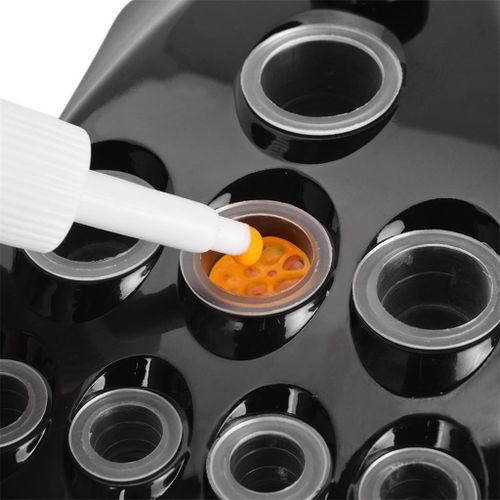 9 Holes   Pigment Ink Cups Stand Holder Rack