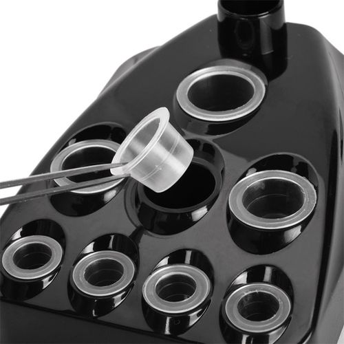 9 Holes   Pigment Ink Cups Stand Holder Rack