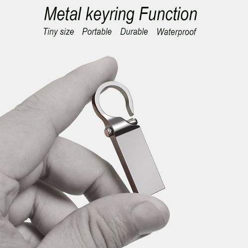 128 GB Metal  Usb Flash Drive  Adapter Cable  2 In 1 Set