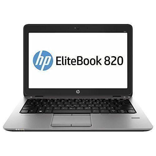 Hp Elitebook 820(12.5-inch,Core I5,8GB RAM,500 GB,Refurbished) Free Mouse & Bag- Black