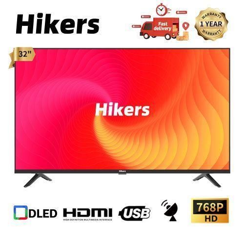 Hikers 32'' Digital Frameless HD LED TV(Free To Air) - Black